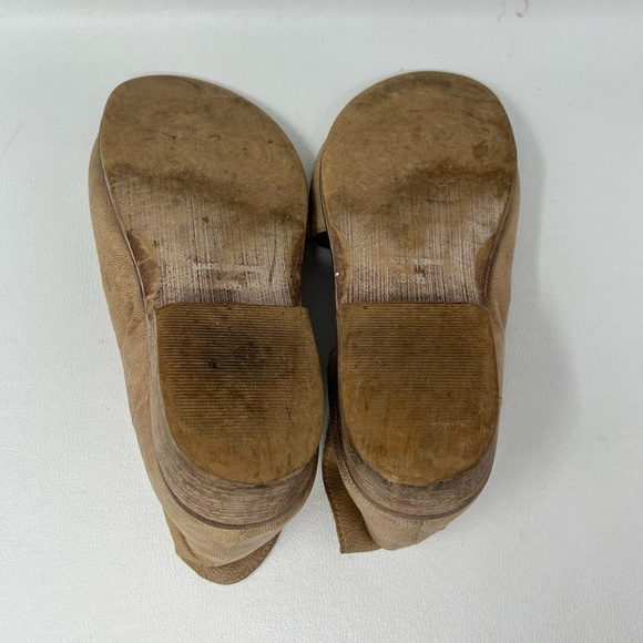 Free People Women's Mont Blanc Open Toe Cutout Sandal, Tan Leather Size EU 38.5 - Picture 11 of 13